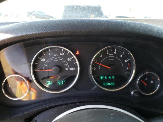 1C4BJWEG8DL611915 - 2013 JEEP WRANGLER U SAHARA GREEN photo 9