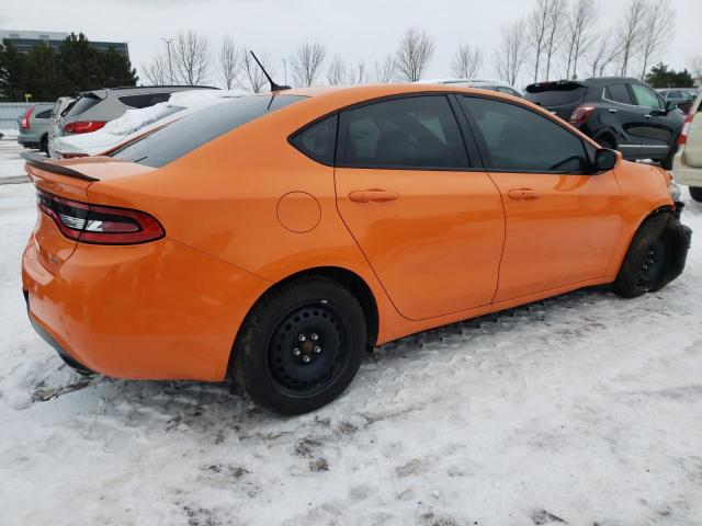 1C3CDFEB9ED777957 - 2014 DODGE DART GT ORANGE photo 3