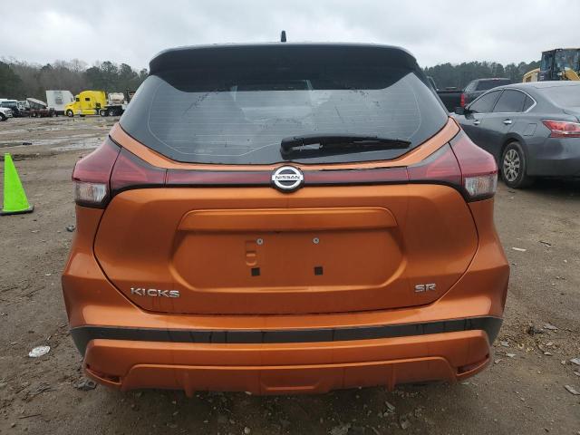 3N1CP5DV4ML542144 - 2021 NISSAN KICKS SR ORANGE photo 6