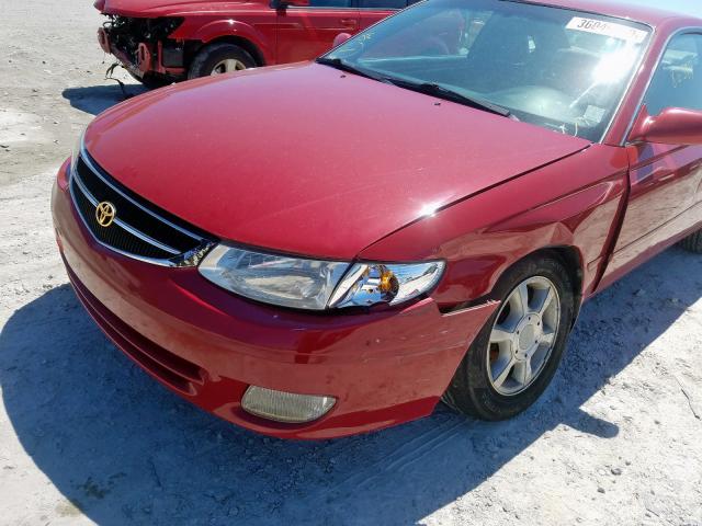 2T1CF22P3XC139377 - 1999 TOYOTA CAMRY SOLARA SE  photo 9