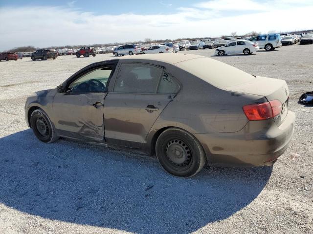 3VW2K7AJ4DM401747 - 2013 VOLKSWAGEN JETTA BASE Շագանակագույն լուսանկար 2