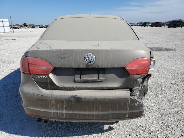 3VW2K7AJ4DM401747 - 2013 VOLKSWAGEN JETTA BASE Շագանակագույն լուսանկար 6