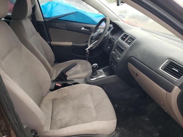 3VW2K7AJ4DM401747 - 2013 VOLKSWAGEN JETTA BASE Շագանակագույն լուսանկար 7