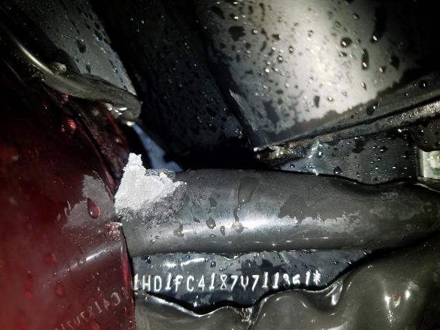 1HD1FC4187Y711351 - 2007 HARLEY-DAVIDSON FLHTCUI  photo 10