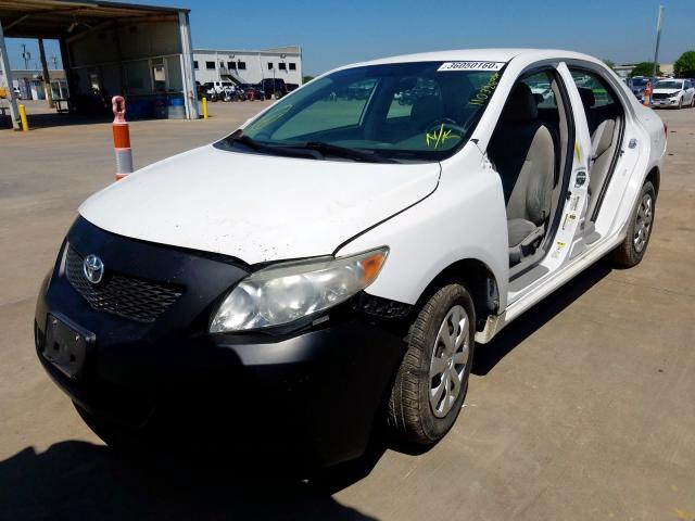 1NXBU40E89Z114751 - 2009 TOYOTA COROLLA BASE  photo 2