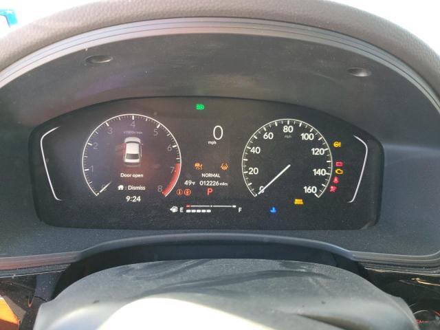 2HGFE2F58NH580841 - 2022 HONDA CIVIC SPOR BLUE photo 9