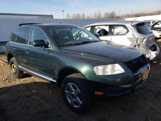 WVGBC67L44D030633 - 2004 VOLKSWAGEN TOUAREG 3.2 GREEN photo 4