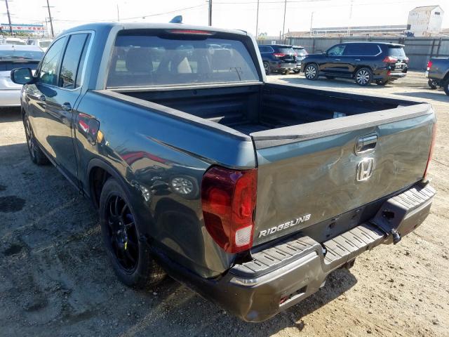 5FPYK2F67HB011067 - 2017 HONDA RIDGELINE RTL  photo 3