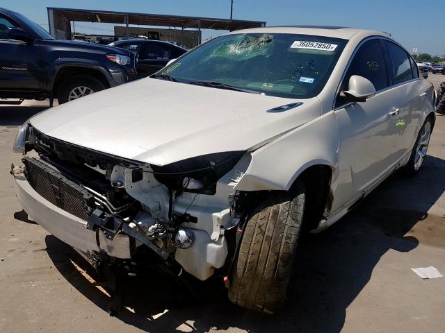 2G4GV5GV3C9134568 - 2012 BUICK REGAL GS  фото 2