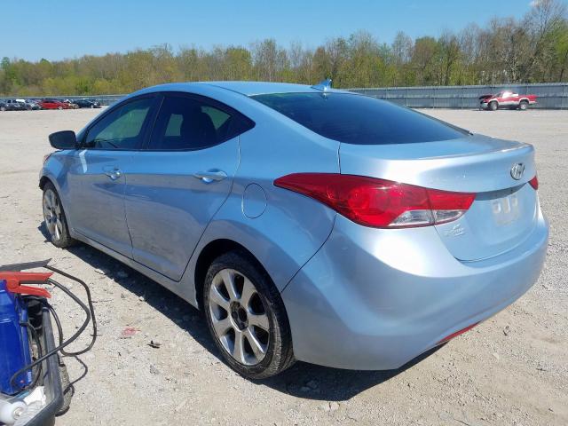 KMHDH4AE1BU162108 - 2011 HYUNDAI ELANTRA GLS  photo 3