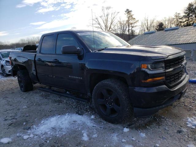 1GCVKPEC2HZ377819 - 2017 CHEVROLET SILVERADO K1500 CUSTOM BLACK photo 4