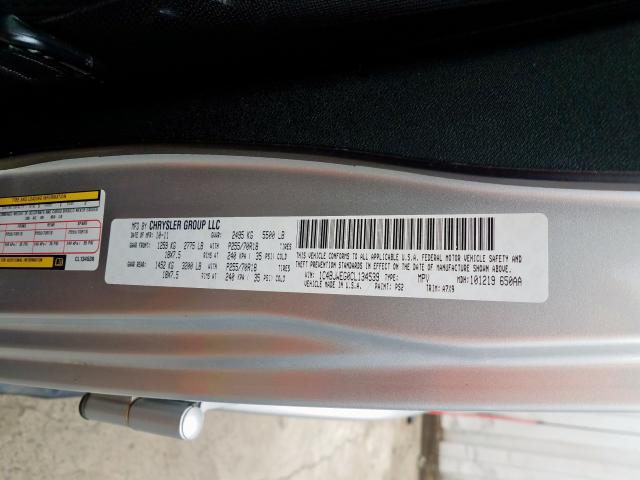 1C4BJWEG0CL134539 - 2012 JEEP WRANGLER UNLIMITED SAHARA  ფოტო 10