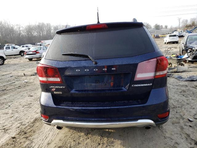 3C4PDDGG1JT450063 - 2018 DODGE JOURNEY CROSSROAD BLUE photo 6