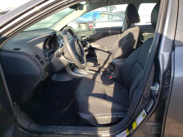 2T1BU4EEXDC119131 - 2013 TOYOTA COROLLA BASE CHARCOAL photo 7