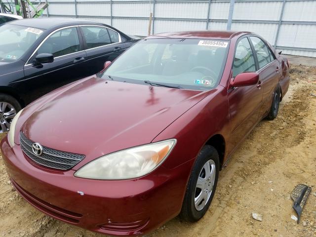 4T1BE32K14U326040 - 2004 TOYOTA CAMRY LE  photo 2
