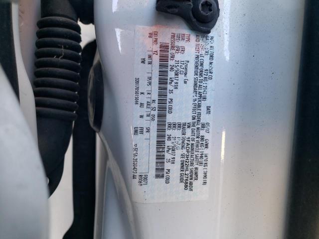 1FADP3H22HL276880 - 2017 FORD FOCUS SEL WHITE photo 12