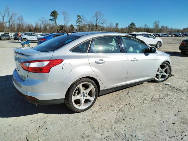 1FADP3J24EL117543 - 2014 FORD FOCUS TITANIUM GRAY photo 3