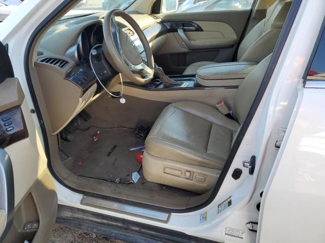 2HNYD2H36CH531876 - 2012 ACURA MDX TECHNOLOGY 白色 照片 7