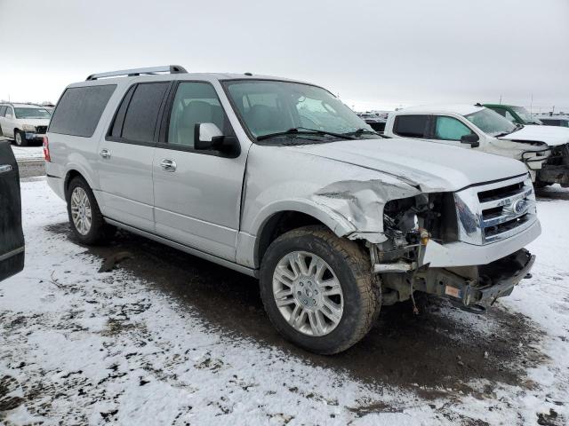 1FMJK2A59BEF16797 - 2011 FORD EXPEDITION EL LIMITED SILVER photo 4