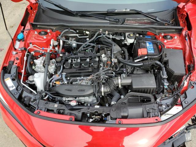 2HGFE1F9XNH326495 - 2022 HONDA CIVIC TOURING RED photo 11