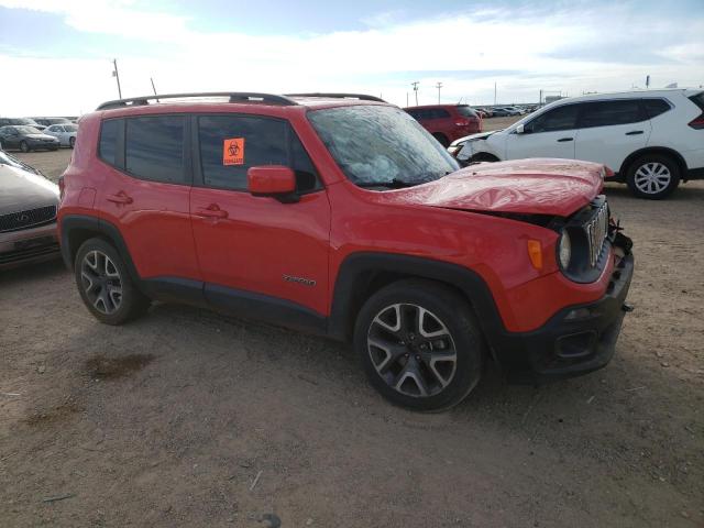 ZACCJABB2JPG90926 - 2018 JEEP RENEGADE LATITUDE RED photo 4