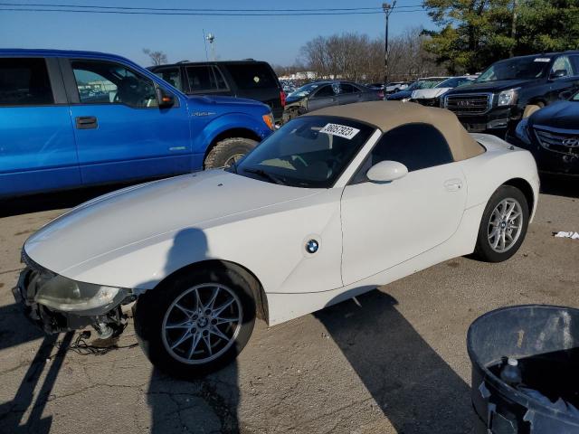 4USBT33515LS55667 - 2005 BMW Z4 2.5 WHITE photo 1