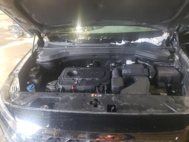 5NMS33AD5KH128823 - 2019 HYUNDAI SANTA FE SEL Սև լուսանկար 11