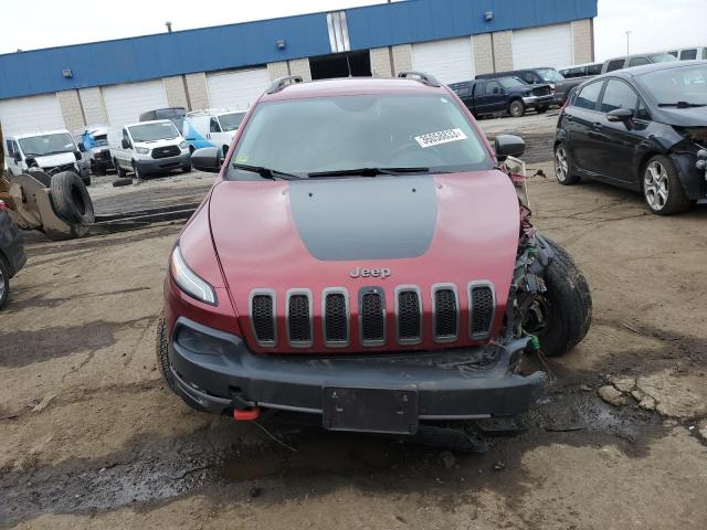 1C4PJMBS7EW276701 - 2014 JEEP CHEROKEE TRAILHAWK 红色 照片 5