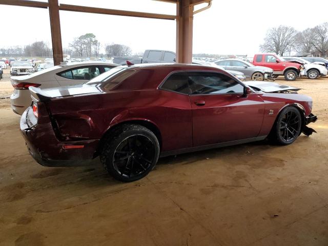 2C3CDZFJ1KH570811 - 2019 DODGE CHALLENGER R/T SCAT PACK MAROON photo 3