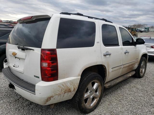 1GNSKCE01BR244355 - 2011 CHEVROLET TAHOE K1500 LTZ WHITE photo 3