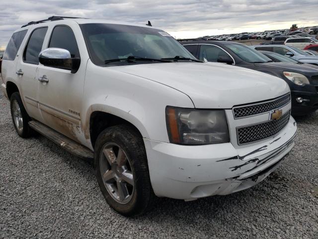 1GNSKCE01BR244355 - 2011 CHEVROLET TAHOE K1500 LTZ WHITE photo 4