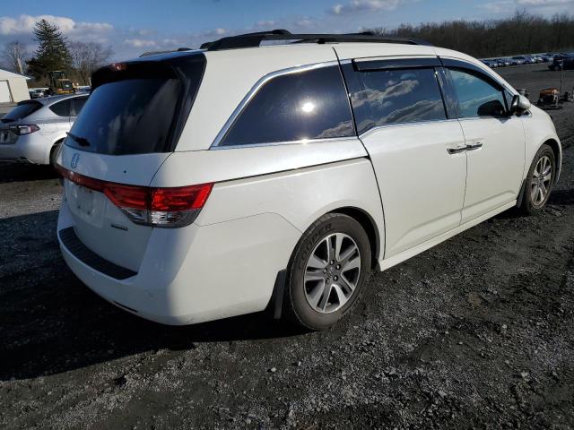 5FNRL5H9XFB040532 - 2015 HONDA ODYSSEY TOURING WHITE photo 3