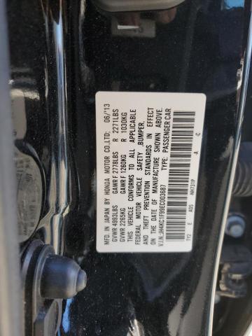 JH4KC1F99EC003687 - 2014 ACURA RLX ADVANCE შავი ფოტო 13