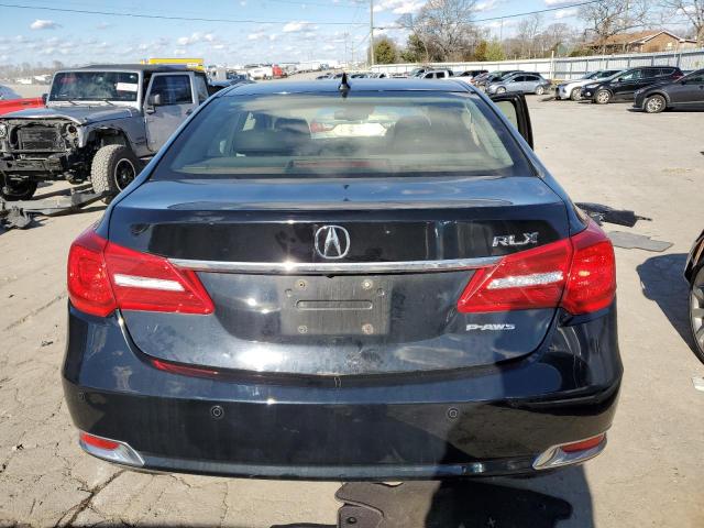 JH4KC1F99EC003687 - 2014 ACURA RLX ADVANCE შავი ფოტო 6