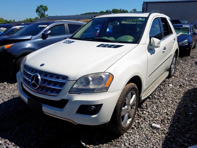 4JGBB8GB4BA702615 - 2011 MERCEDES-BENZ ML 350 4MATIC  photo 2