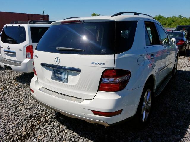 4JGBB8GB4BA702615 - 2011 MERCEDES-BENZ ML 350 4MATIC  photo 4