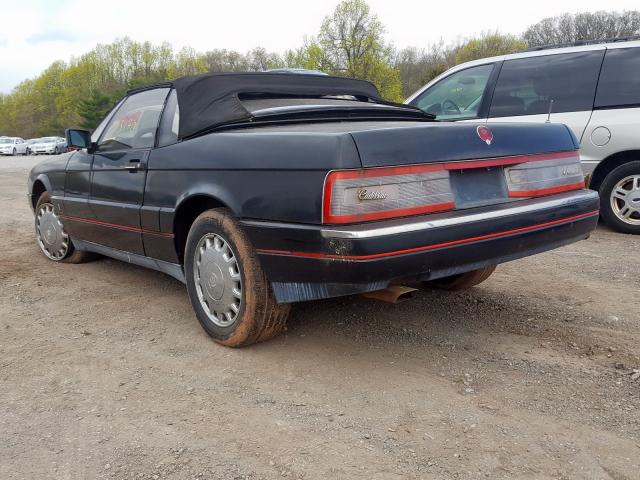 1G6VR3189KU100257 - 1989 CADILLAC ALLANTE  photo 3