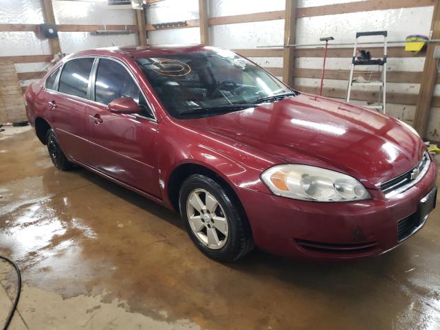 2G1WT58K079345056 - 2007 CHEVROLET IMPALA LT MAROON photo 4