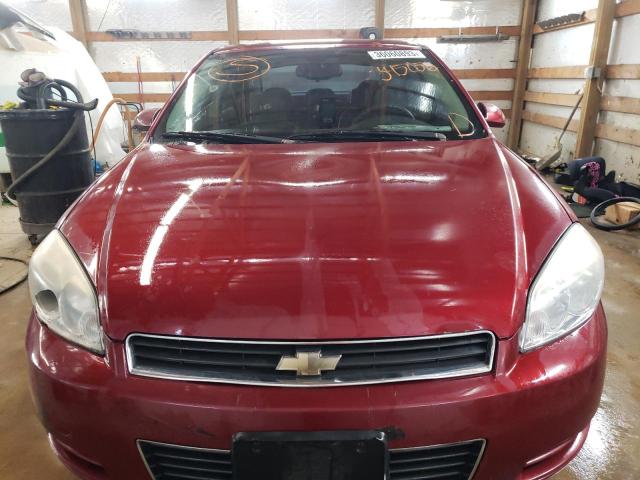 2G1WT58K079345056 - 2007 CHEVROLET IMPALA LT MAROON photo 5