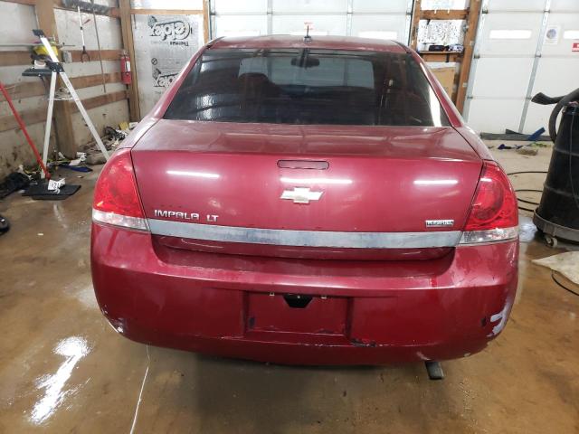 2G1WT58K079345056 - 2007 CHEVROLET IMPALA LT MAROON photo 6