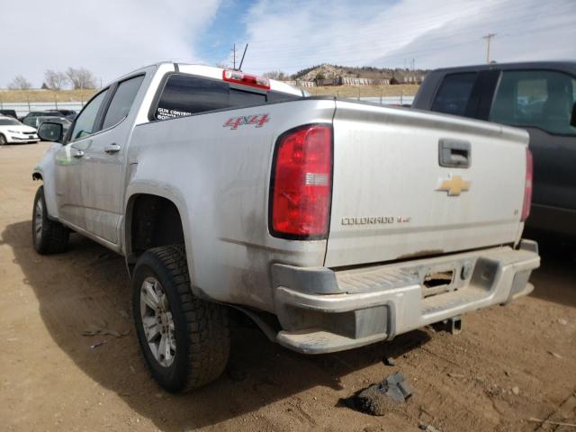 1GCGTCEN4H1229508 - 2017 CHEVROLET COLORADO LT SILVER photo 3