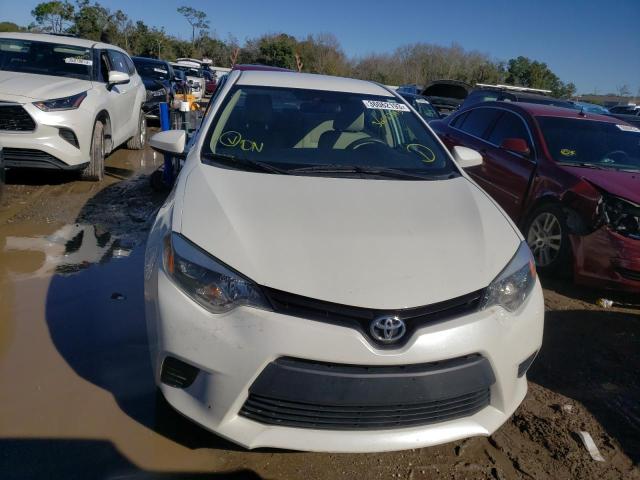 5YFBPRHE1EP165755 - 2014 TOYOTA COROLLA ECO WHITE photo 5