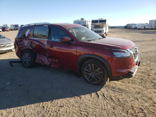 5N1DR3CB5NC226056 - 2022 NISSAN PATHFINDER SL RED photo 4