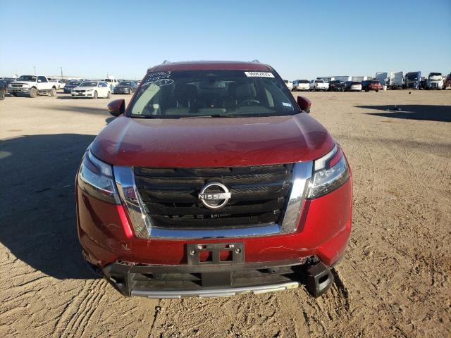 5N1DR3CB5NC226056 - 2022 NISSAN PATHFINDER SL RED photo 5