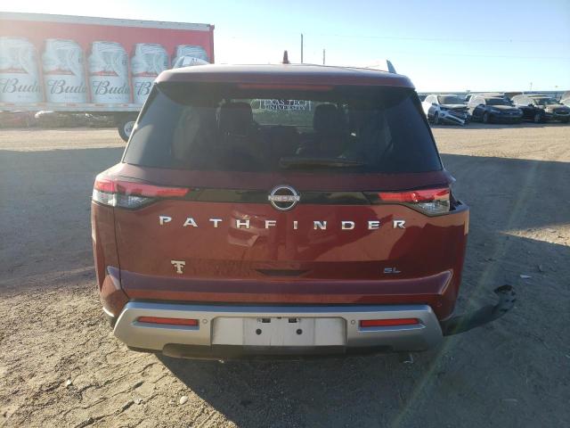 5N1DR3CB5NC226056 - 2022 NISSAN PATHFINDER SL RED photo 6