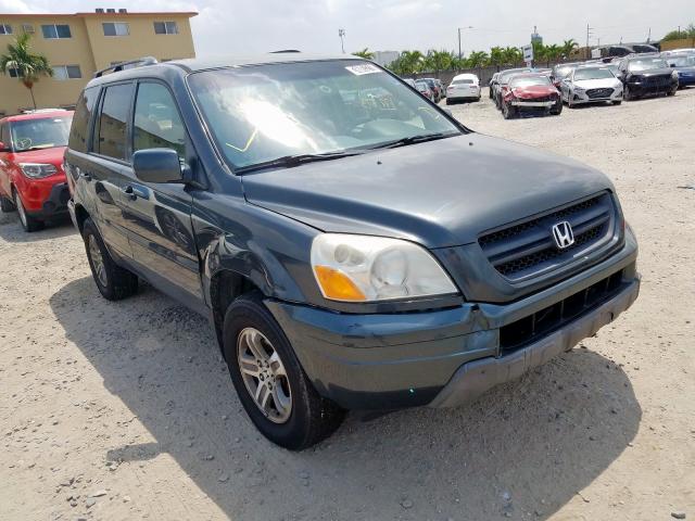 2HKYF18634H606790 - 2004 HONDA PILOT EXL  photo 1