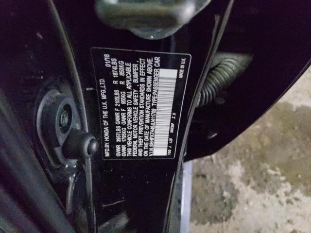 SHHFK7H49JU411709 - 2018 HONDA CIVIC SPORT 黑色 照片 13