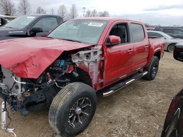 3TMCZ5AN1KM287889 - 2019 TOYOTA TACOMA DOUBLE CAB RED photo 1