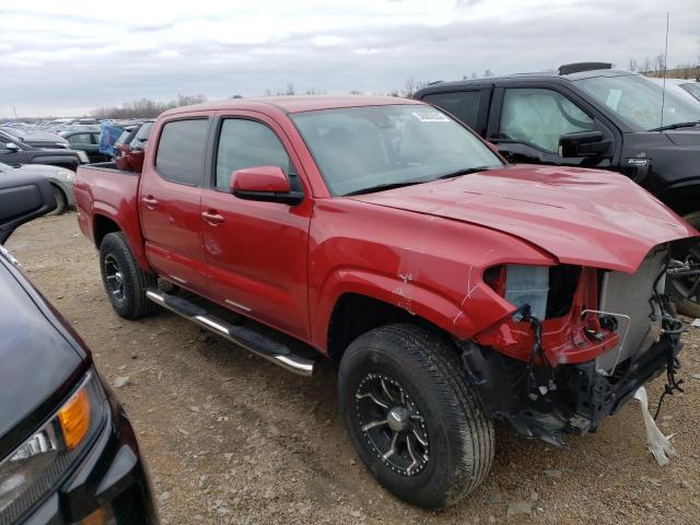 3TMCZ5AN1KM287889 - 2019 TOYOTA TACOMA DOUBLE CAB RED photo 4