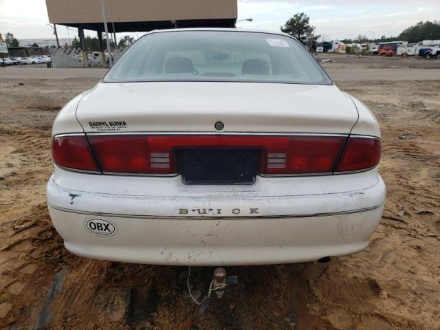 2G4WS52J711284154 - 2001 BUICK CENTURY CUSTOM WHITE photo 6